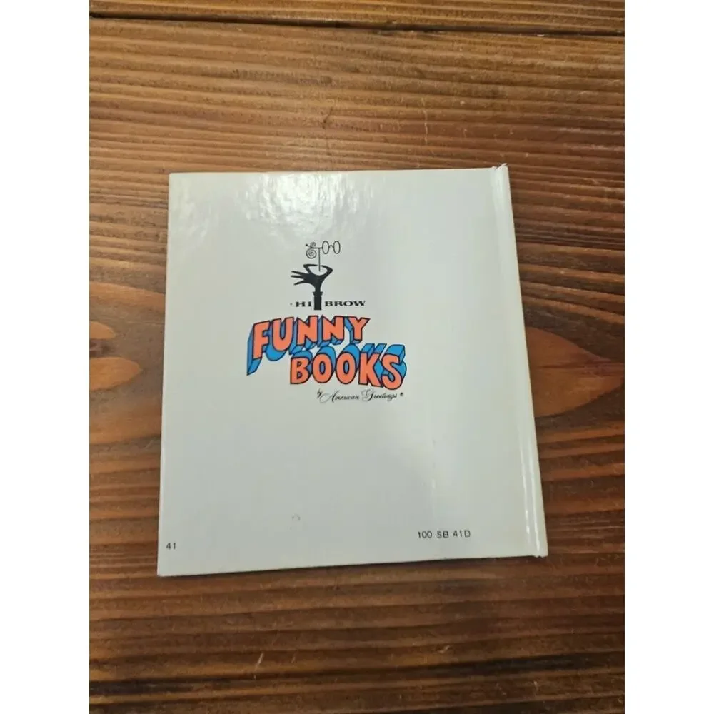 Lot Of Two VTG‎ American Greetings Hi Brow Funny Books